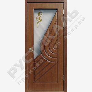 Композиция Дорожка феникса в двери МДФ модель 6